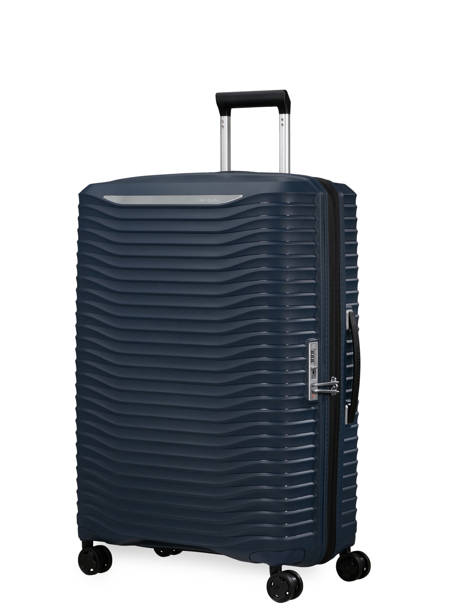 Harde Reiskoffer Upscape Samsonite Blauw upscape KJ1003 ander zicht 2
